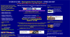 Desktop Screenshot of basingstokedrivingschool.co.uk